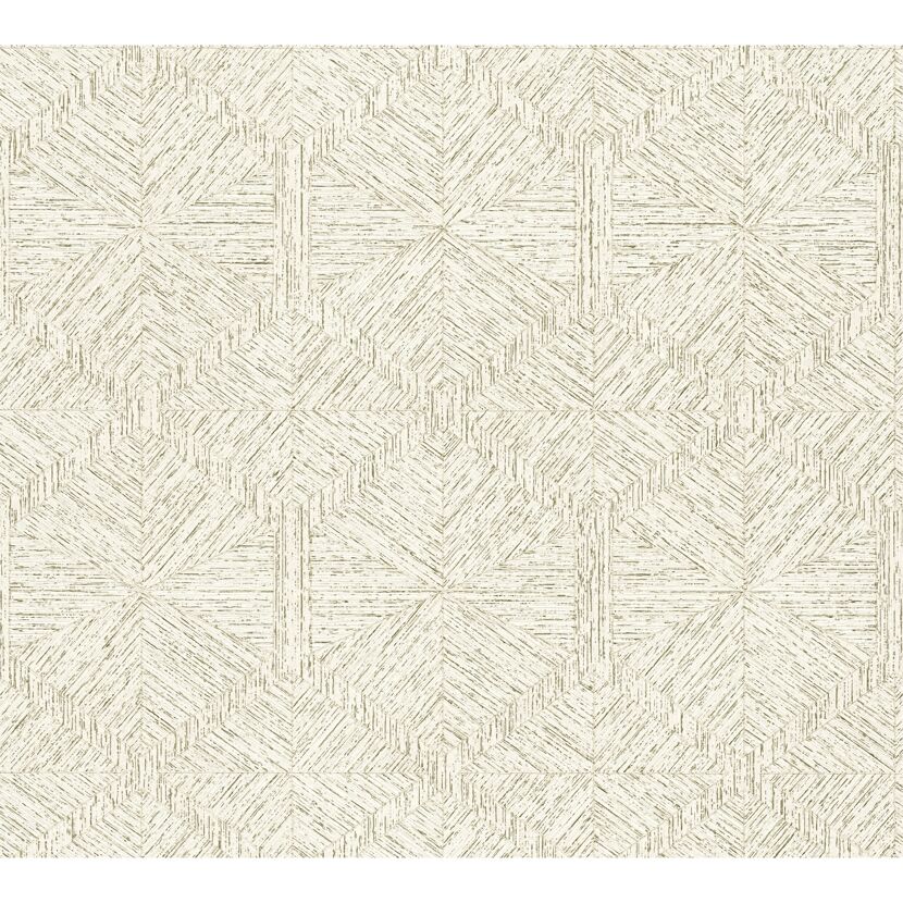 Geometrisches Muster aus sich kreuzenden Linien in Beige