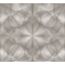 Graue Vliestapete mit geometrischem Muster