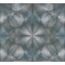 Grafisches Muster in Grau-Blau