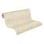 Beige Vliestapete mit geometrischem Muster aufgerollt