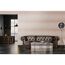 Wohnzimmer mit Barocktapete in Beige