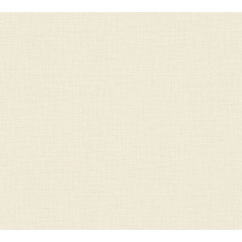 Beige Textiltapete mit feiner Struktur