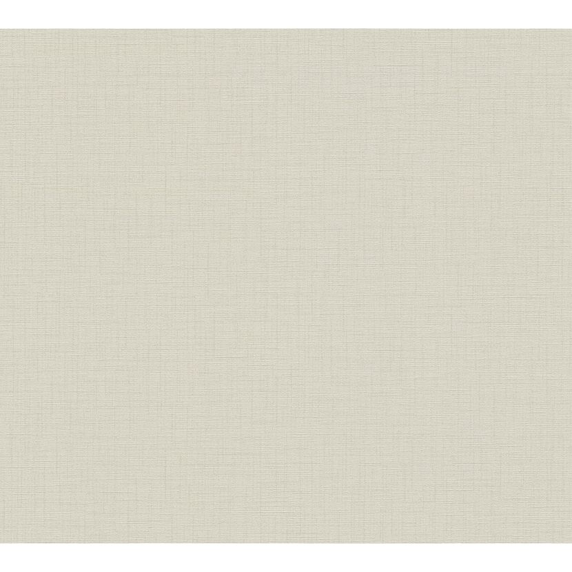 Beige Vliestapete Uni Textil