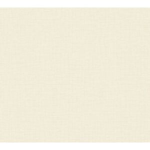 Vliestapete 'My Home. My Spa.' Uni Textilstruktur beige 10,05 x 0,53 m