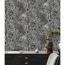 Verkleinertes Bild von Vliestapete 'Pint Walls' Dschungel grau/schwarz 10,05 x 0,53 m