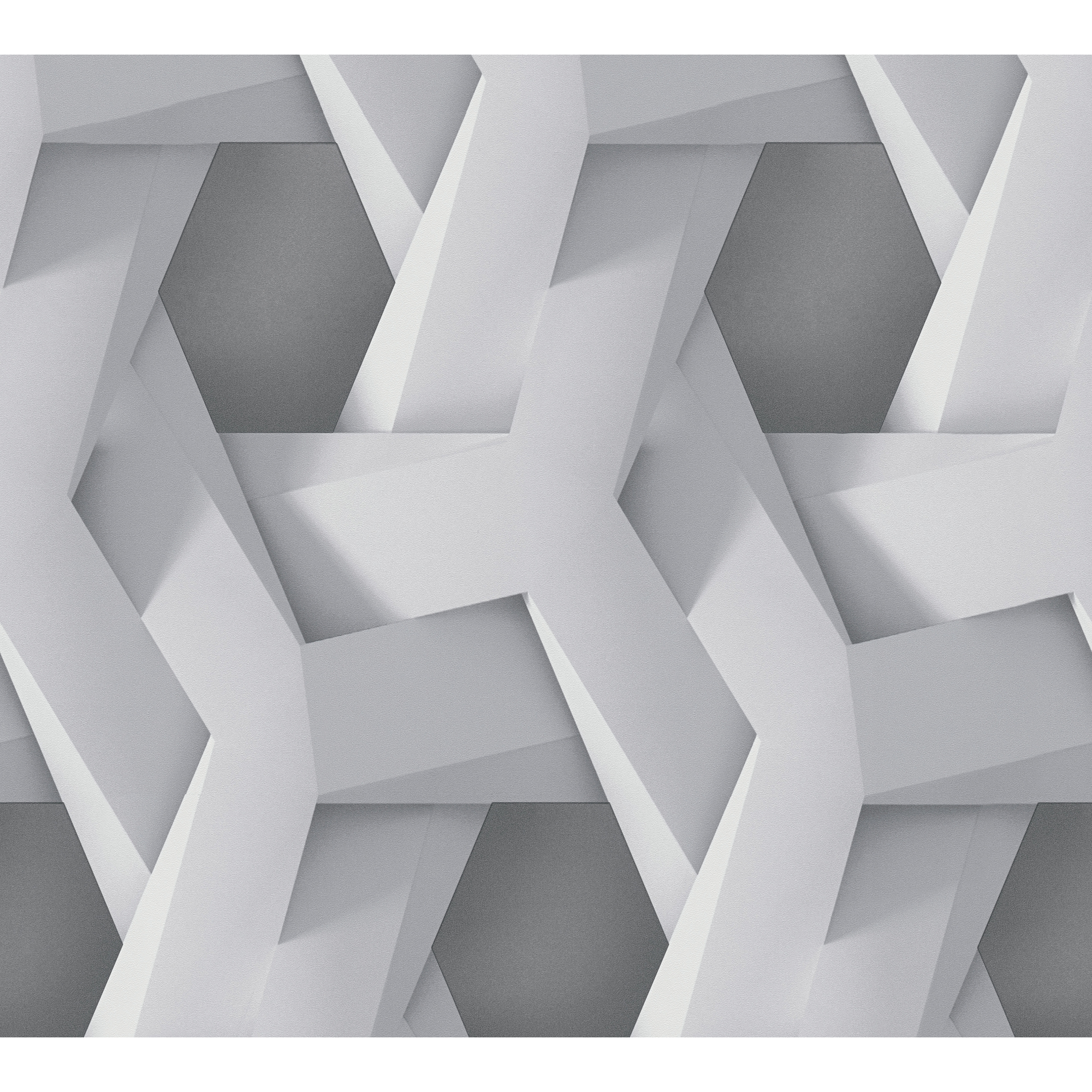 Vliestapete 'Pint Walls' 3D grau 10,05 x 0,53 m + product picture
