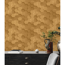 Verkleinertes Bild von Vliestapete 'Pint Walls' Wabenmuster 3D gold 10,05 x 0,53 m