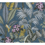 Verkleinertes Bild von Vliestapete 'Pint Walls' Blätter, Kolibri blau/grün 10,05 x 0,53 m