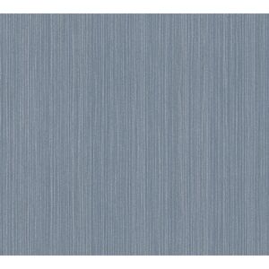 Vliestapete 'The BoS' Streifen blau/silber 10,05 x 0,53 m