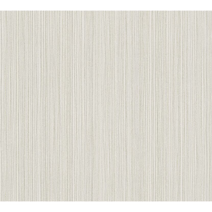 Feine beige Streifen auf Vliestapete