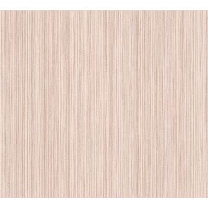 Vliestapete 'The BoS' Streifen rosa/beige 10,05 x 0,53 m