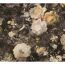 Vintage Blumenmuster auf dunklem Hintergrund