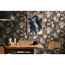 Esszimmer mit Vintage Blumentapete