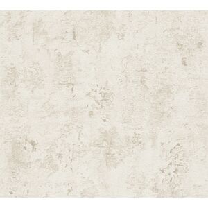 Vliestapete 'The BoS' Betonwand creme/beige 10,05 x 0,53 m