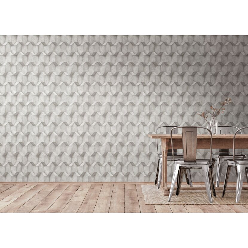 Vliestapete The BoS 3D-Betonoptik