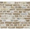 Beige-braune Ziegelwand