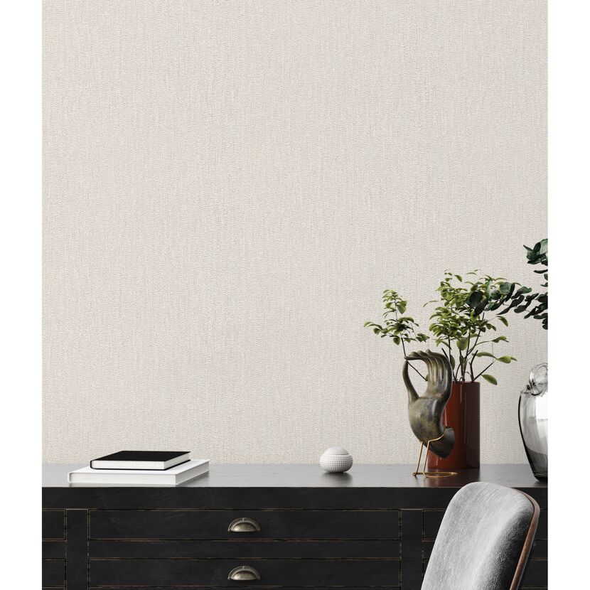 Beige Vliestapete attractive 2 Gewebe
