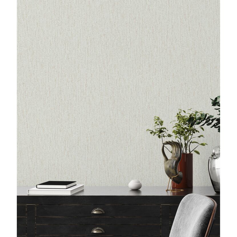 Beige Vliestapete attractive 2 Gewebe