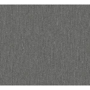 Vliestapete ''Attractive 2' Gewebe strukturiert schwarz/grau 10,05 x 0,53 m
