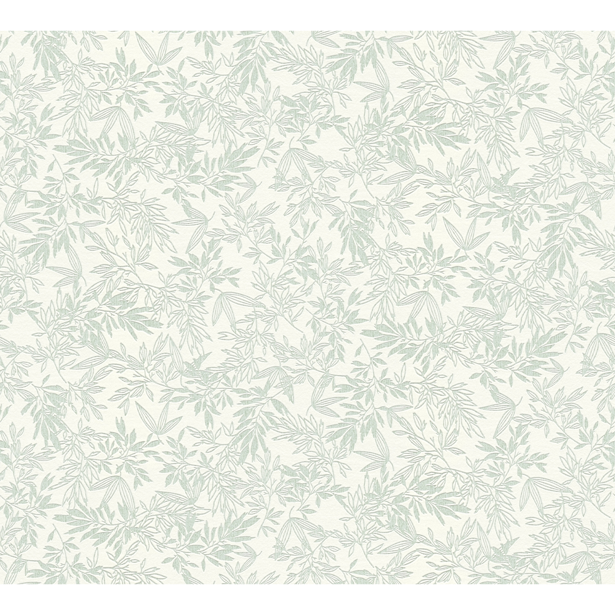 Vliestapete ''Attractive 2' Blätter grün/weiß 10,05 x 0,53 m + product picture