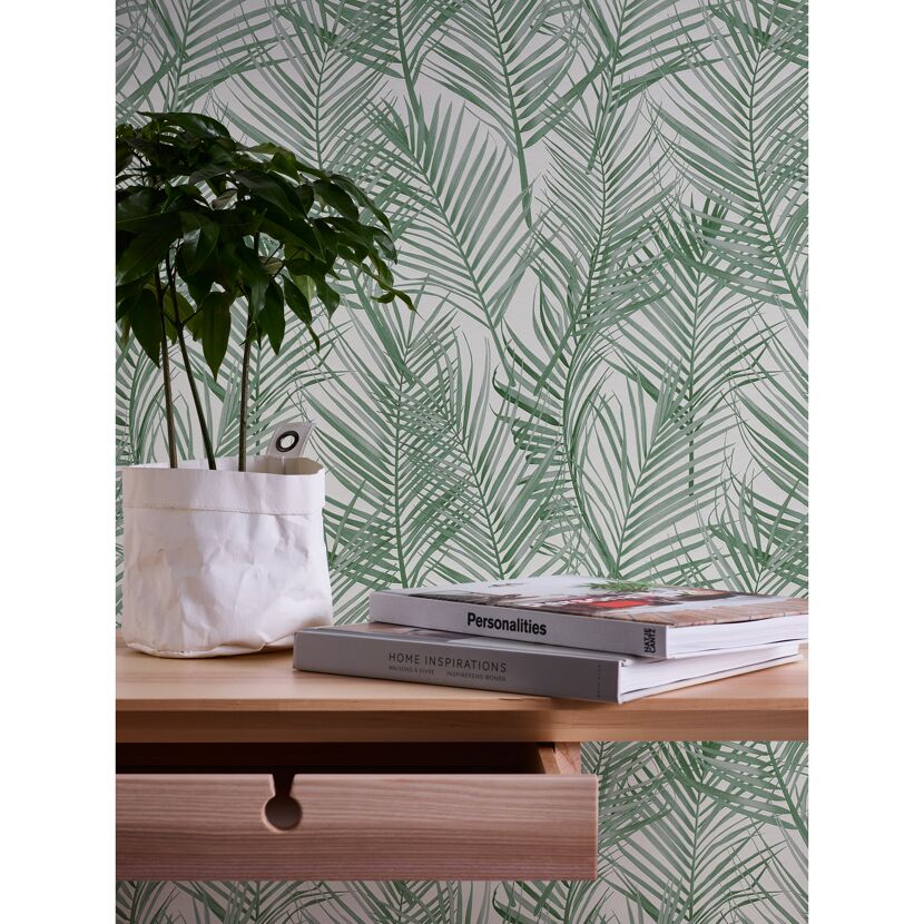 Vliestapete attractive 2 Palme im Zimmer