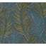 Verkleinertes Bild von Vliestapete ''Attractive 2' Palmenblätter blau/gelb 10,05 x 0,53 m