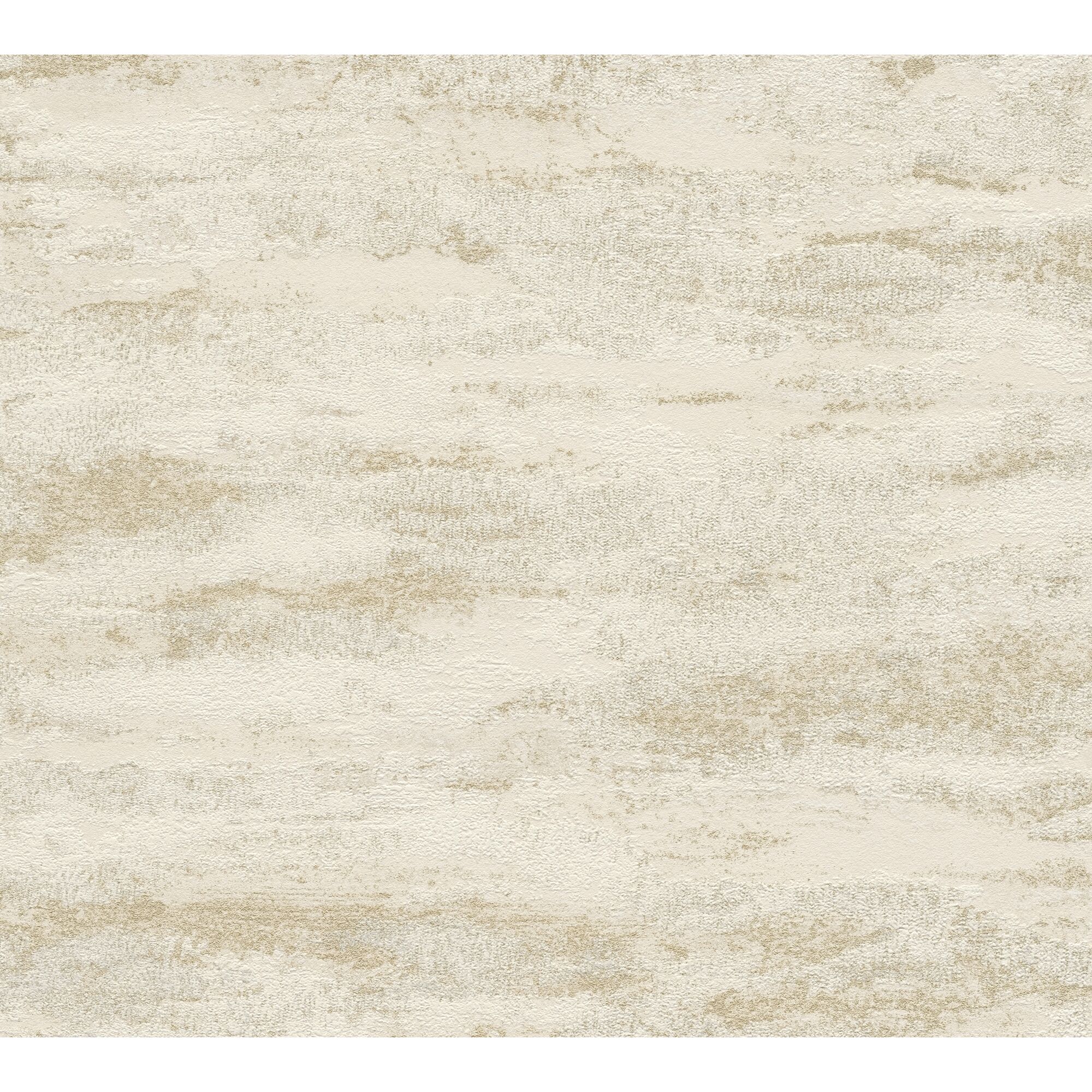 Cremefarbene Vliestapete attractive 2 Welle