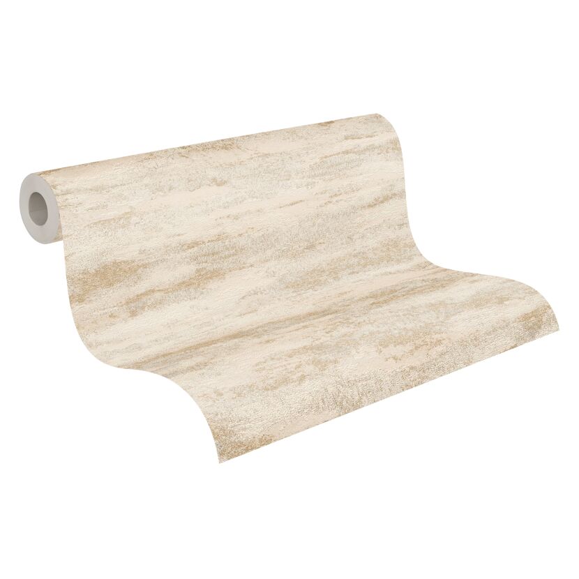 Beige Vliestapete 'attractive 2'