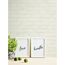Vliestapete Shades of White Steinwand, Love Breathe