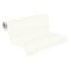 Cremefarbene Vliestapete Shades of White, aufgerollt