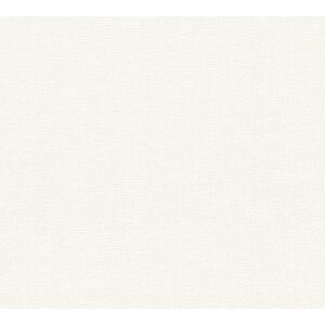 Vliestapete 'Shades of White' Kästchen Uni weiß 15 x 0,53 m