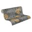 Vliestapete Turnowsky Bananenblatt gold-grau