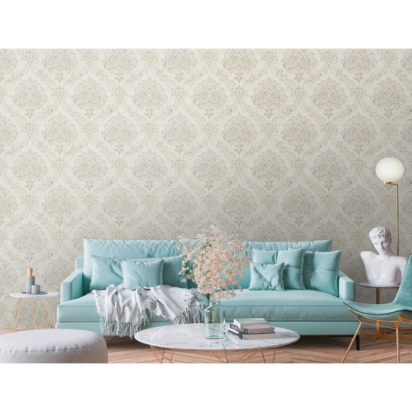 Vliestapete Mesto Ornament im Wohnzimmer