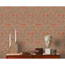 Vliestapete 'Metropolitan Stories Travel Styles' Barocktapete orange/türkis 0,53 x 10,05 m