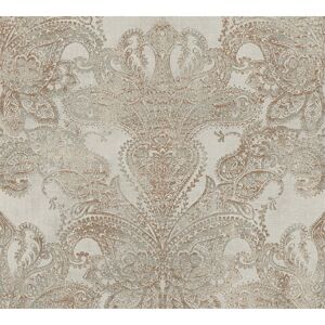 Vliestapete 'Metropolitan Stories Travel Styles' Barocktapete beige/rot 0,53 x 10,05 m
