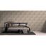 Schlafzimmer mit Barocktapete Mesto in Beige