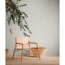 Beige Vliestapete "Mesto" mit Wellenmuster