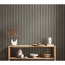 Vliestapete 'Pint Walls' Holzpaneele grau/schwarz 0,53 x 10,05 m