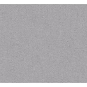 Vliestapete Uni grau 0,53 x 15 m