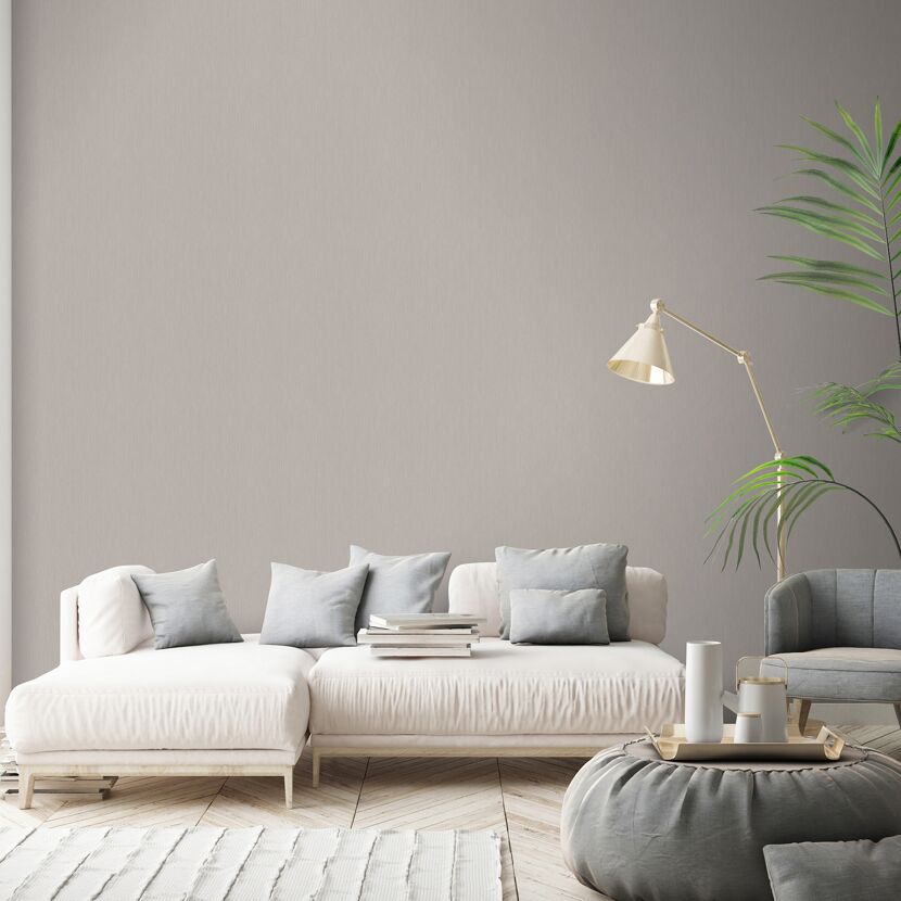 Vliestapete Guido Maria Kretschmer '10004-37 Fashion for Walls' Uni taupe 0,53 x 10,05 m
