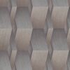 Grafische Vliestapete in Gold und Silber