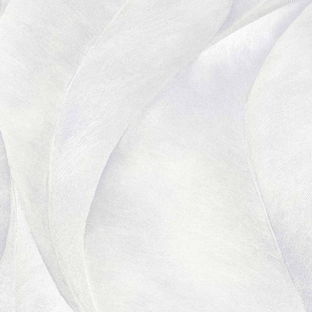 Hellgraue Vliestapete mit floralem Muster