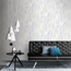 Vliestapete Guido Maria Kretschmer '10148-31 Fashion for Walls 2' Floral hellgrau 0,53 x 10,05 m