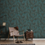 Vliestapete Guido Maria Kretschmer '10371-19 Fashion for Walls 4' Floral petrol 0,53 x 10,05 m