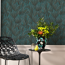 Vliestapete Guido Maria Kretschmer '10371-19 Fashion for Walls 4' Floral petrol 0,53 x 10,05 m