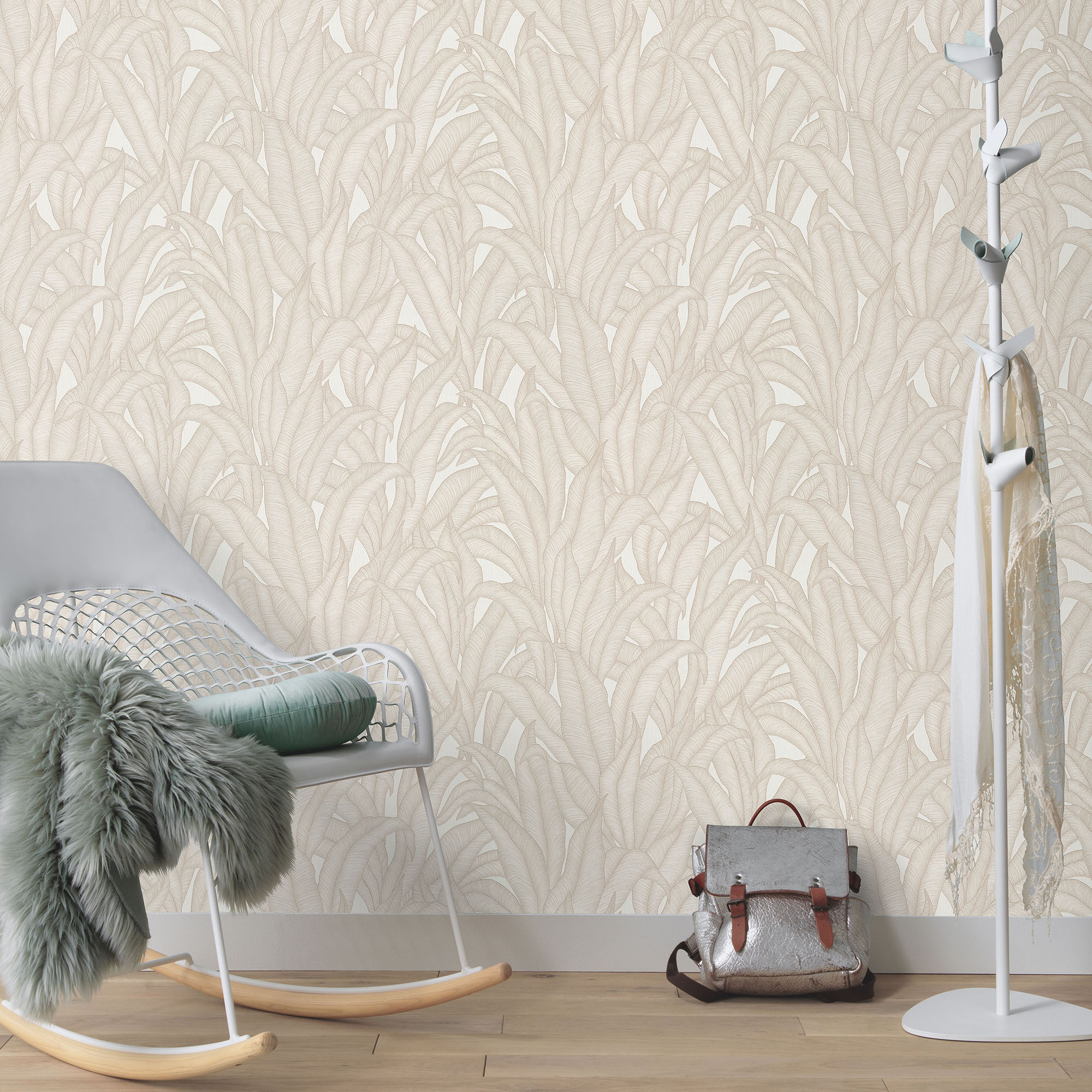 Vliestapete Guido Maria Kretschmer '10371-26 Fashion for Walls 4' Floral ecru 0,53 x 10,05 m