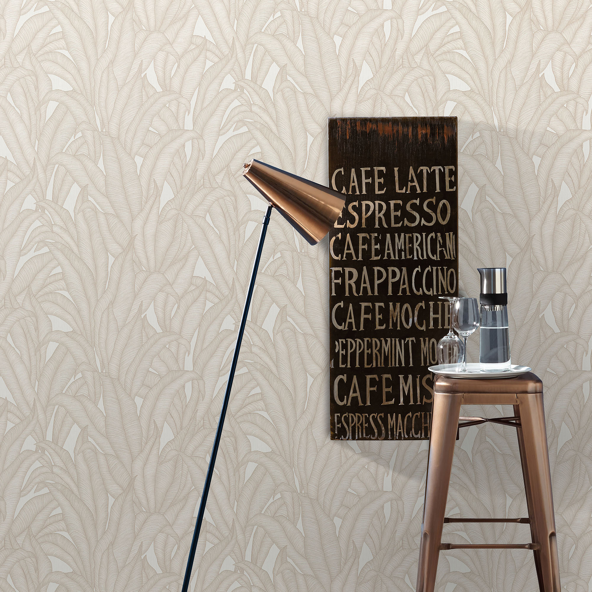 Vliestapete Guido Maria Kretschmer '10371-26 Fashion for Walls 4' Floral ecru 0,53 x 10,05 m