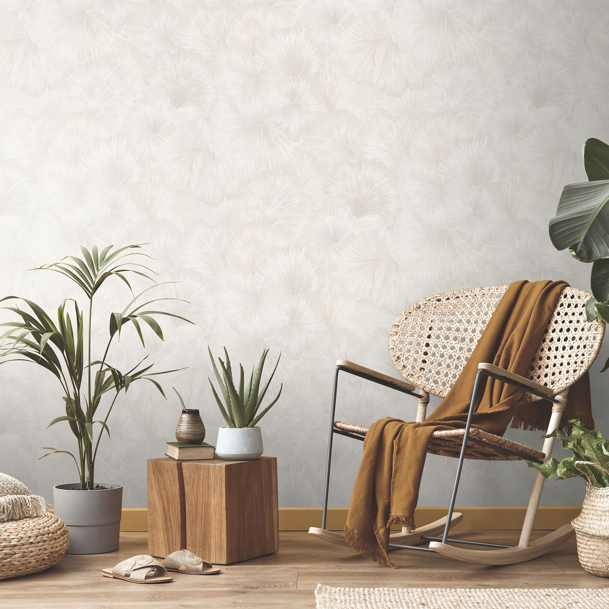 Vliestapete Guido Maria Kretschmer '10373-26 Fashion for Walls 4' Floral ecru 0,53 x 10,05 m
