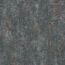 Graue Vliestapete mit kupferfarbener Patina