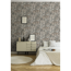 Vliestapete 'Stories of Life' Ethno Blätter grau beige-weiß 0,53 x 10,05 m